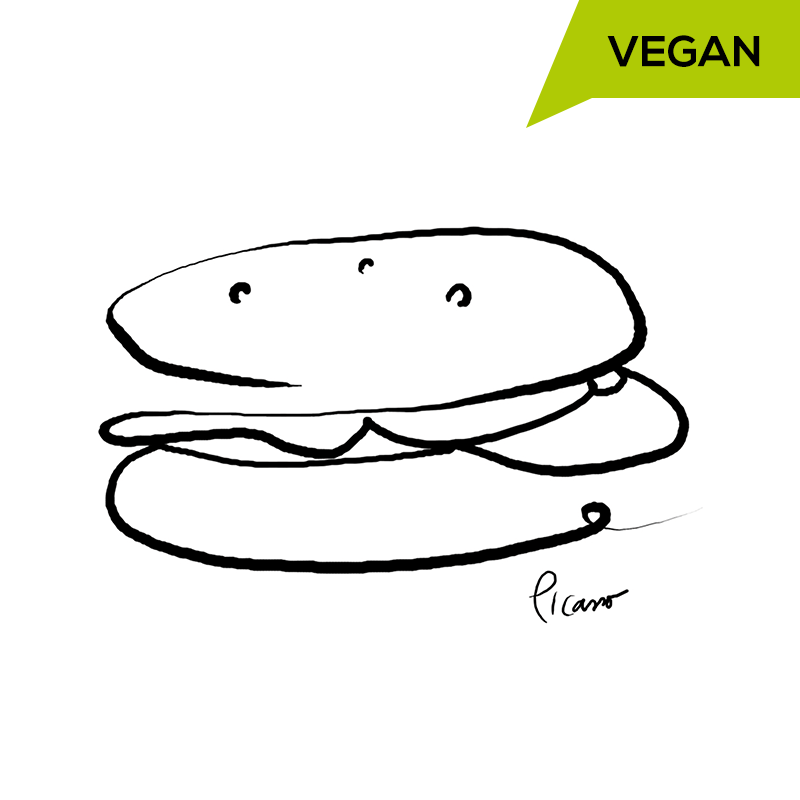 Picasso Burger Vegan