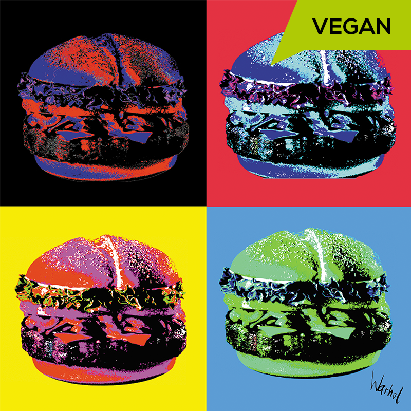 Warhol Burger Vegan